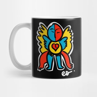 Angel Graffiti Character Love Mug